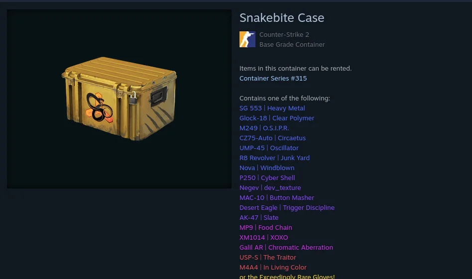 Кейс Gallery Case в кс 2