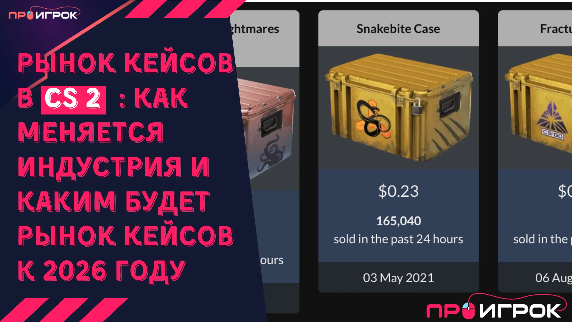 Рынок кейсов в CS2 как меняется индустрия и каким будет рынок кейсов к 2026 году