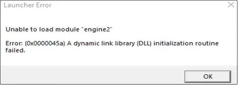 Unable to load module